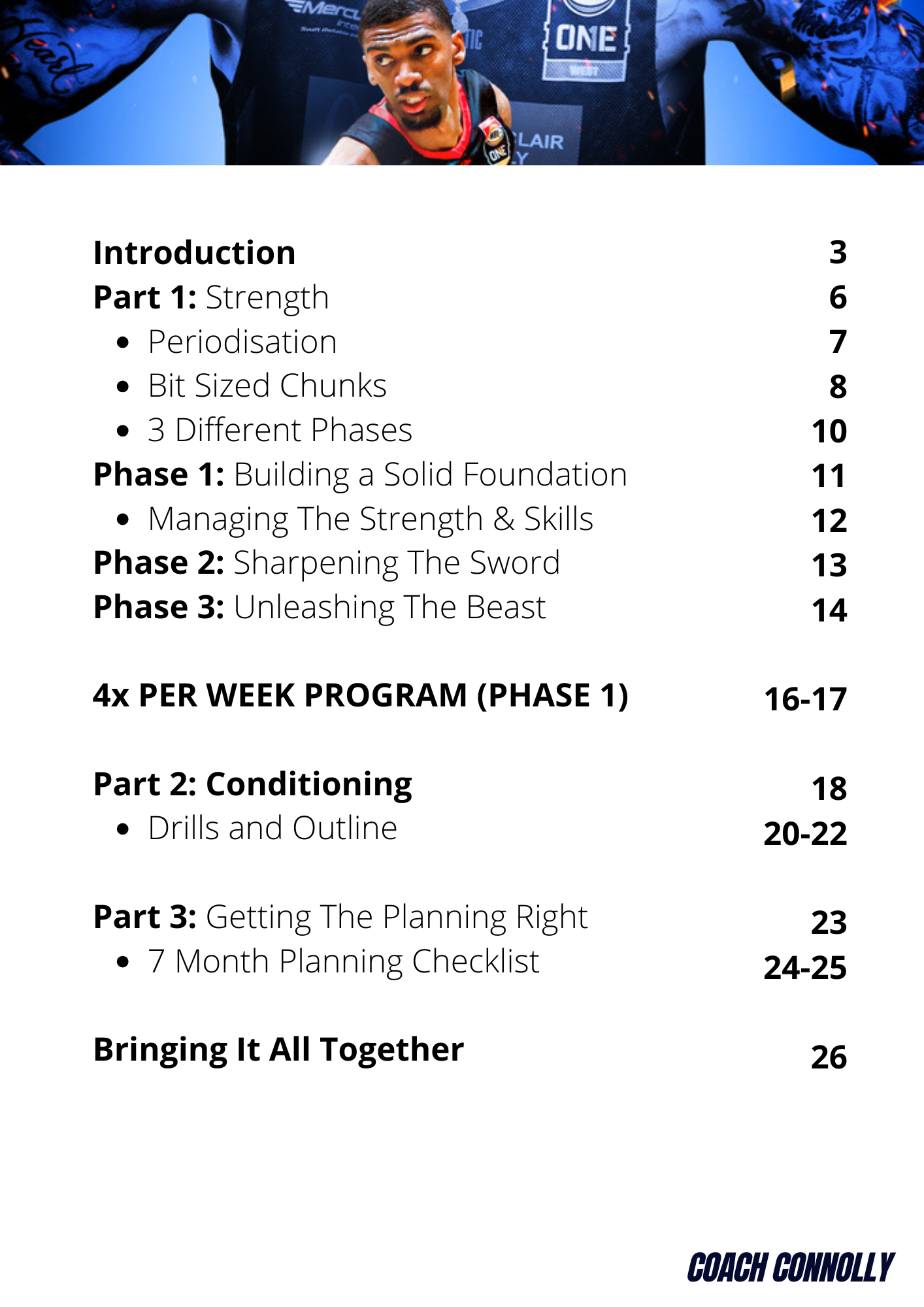 NBL1 Preseason Strength Training